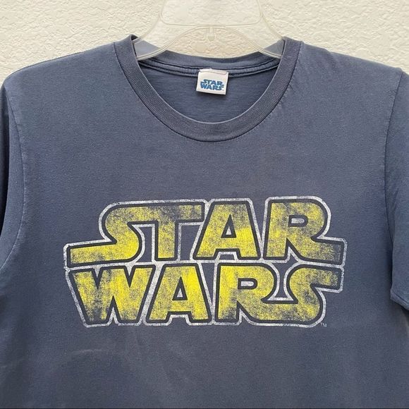 On the Verge of Vintage Star Wars Faded Tee with Natural Distressing Sm … - Picture 2 of 11